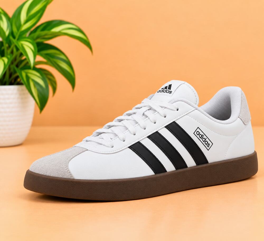 NWT adidas Women's VL Court 3.0 Sneakers White 6.5